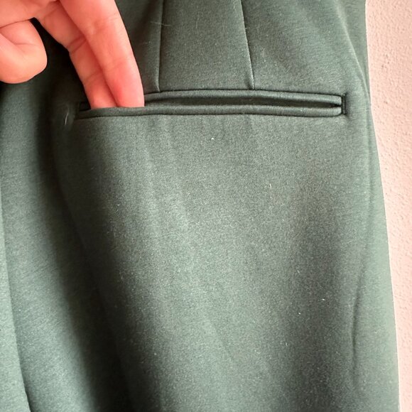 Ann Taylor Pintucked Straight Leg Pant in Double Knit /Straight Pant Sz 16 NWOT - Picture 7 of 10